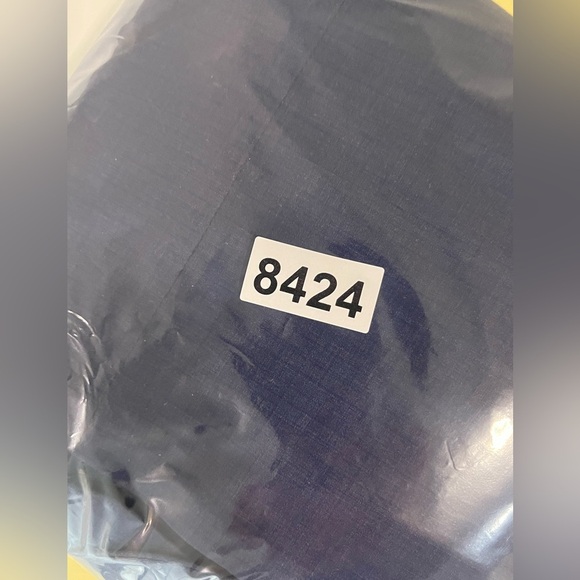 Cole Haan Grand.OS Wool Blend 52R Navy Plaid Sport Coat Men's Blazer - Picture 9 of 9